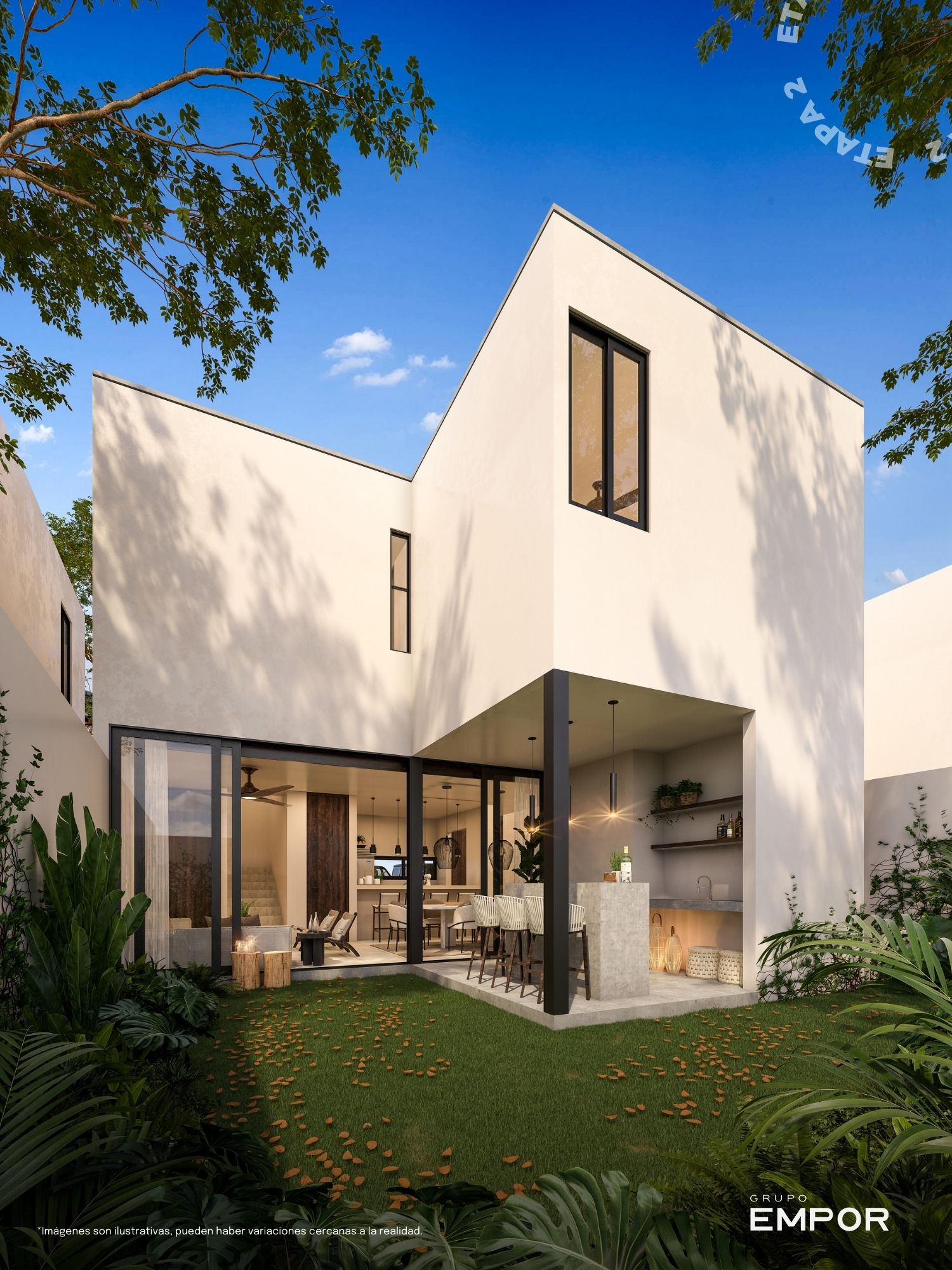 Modelo 2 Rec Plus - Fachada Trasera