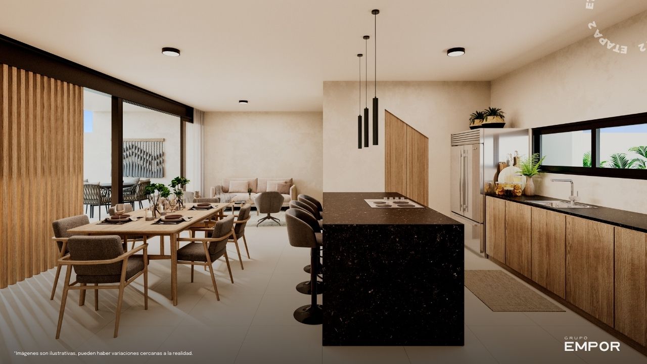 Modelo 3 Rec Plus - Cocina Comedor