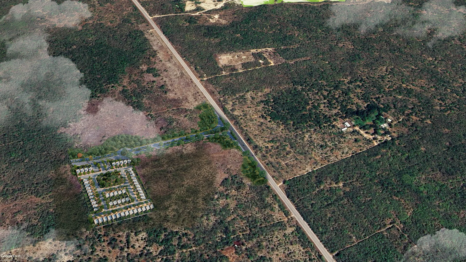 Zamia - Vista aérea 4